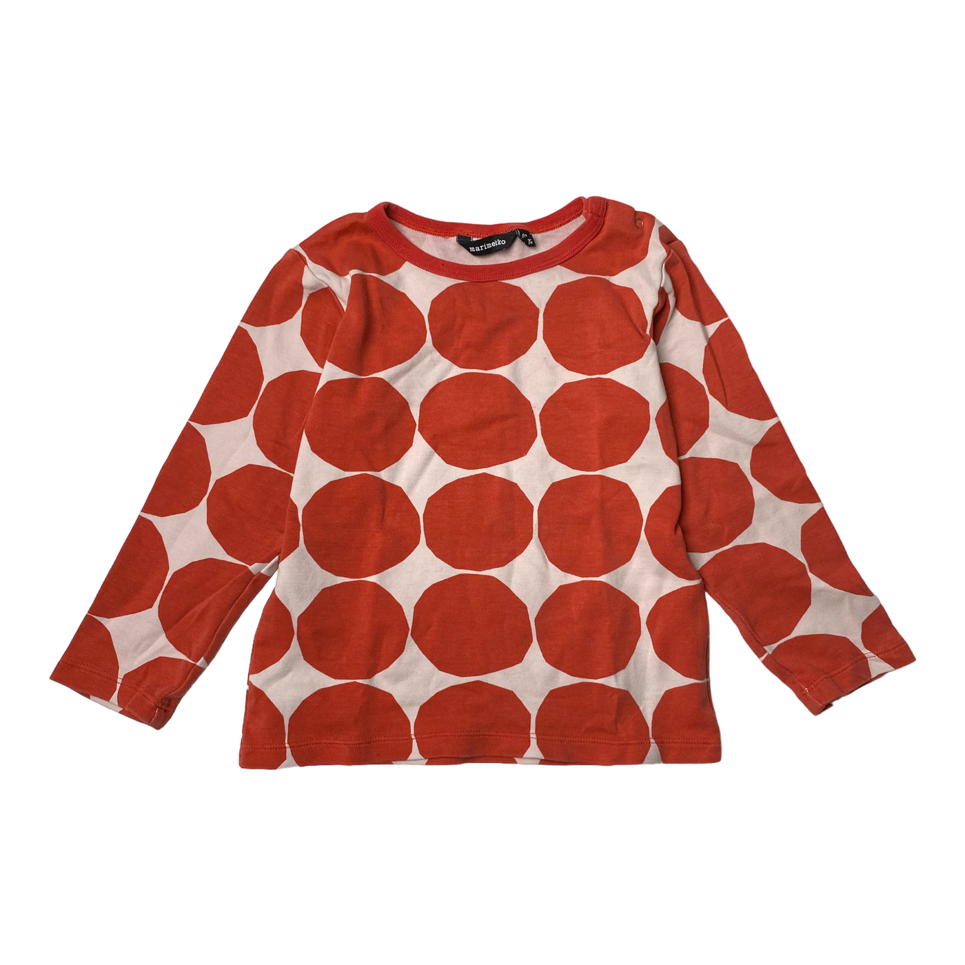 Marimekko tricot shirt, kivet | 92/98cm