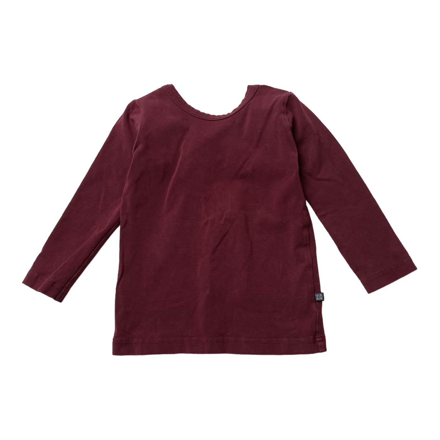 Kaiko cross shirt, wine | 86/92cm