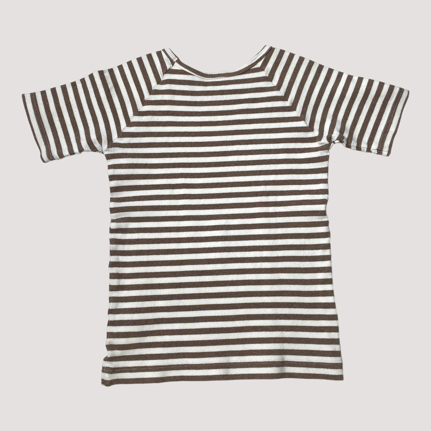 Metsola rib shirt, stripes | 134cm