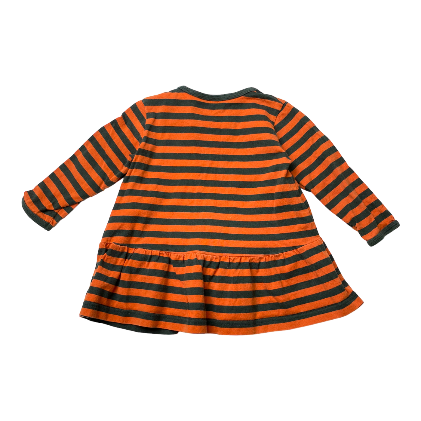 Marimekko stripe dress, orange | 80cm