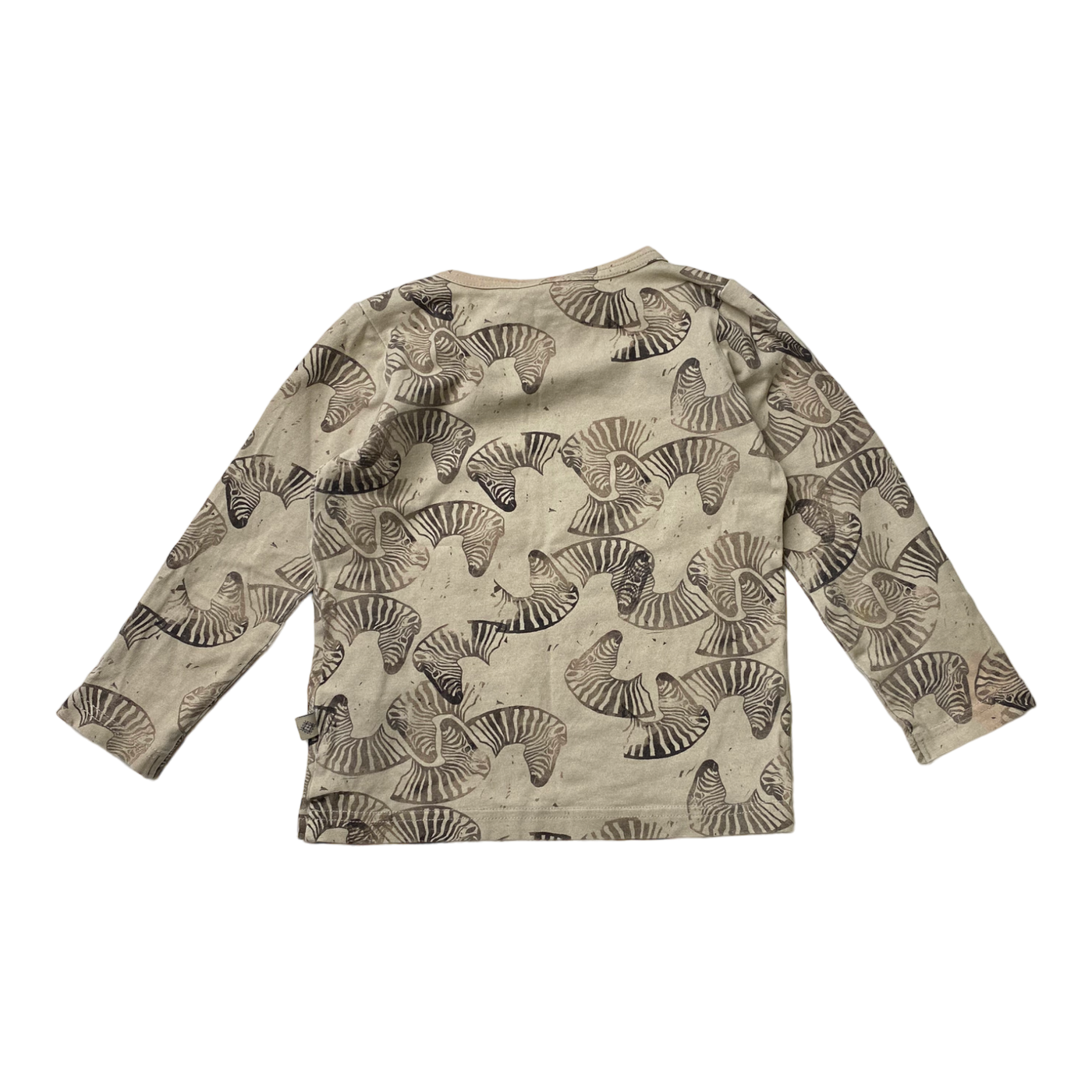 Kaiko shirt, zebra | 86/92cm