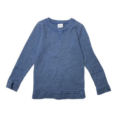 Metsola pocket sweatshirt, royal blue | 122/128cm