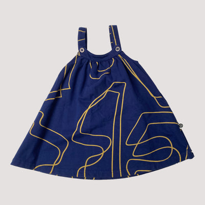 Mainio dungaree skirt, abstract | 98/104cm