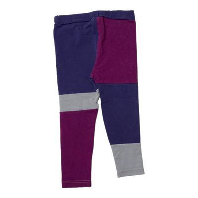 Gugguu leggings, purple/grey | 80cm