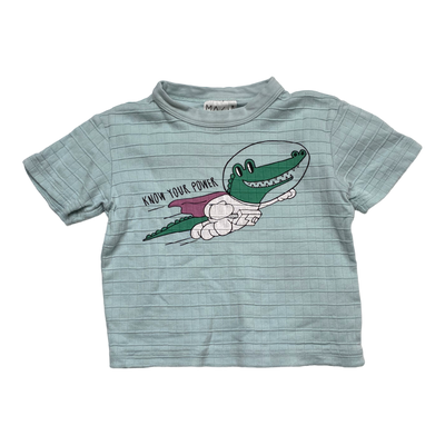 Mainio t-shirt, alligator | 86/92cm