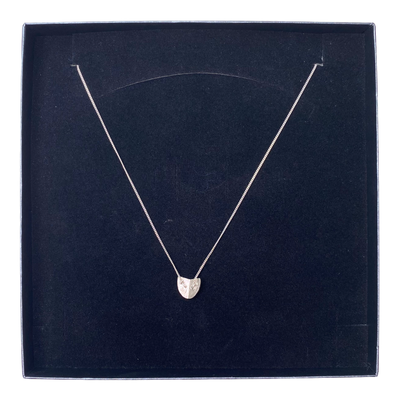 CU jewellery Roof big pendant necklace, silver | onesize