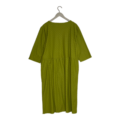 Aarre marisa dress, olive dot | woman XXXL