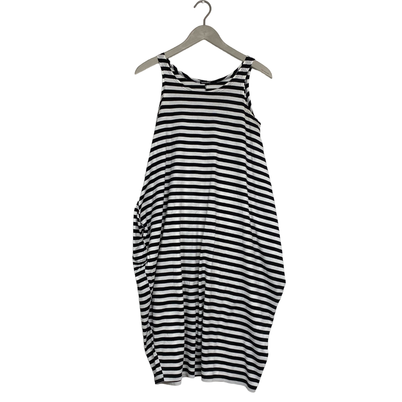 Marimekko tricot dress, black/white | woman S