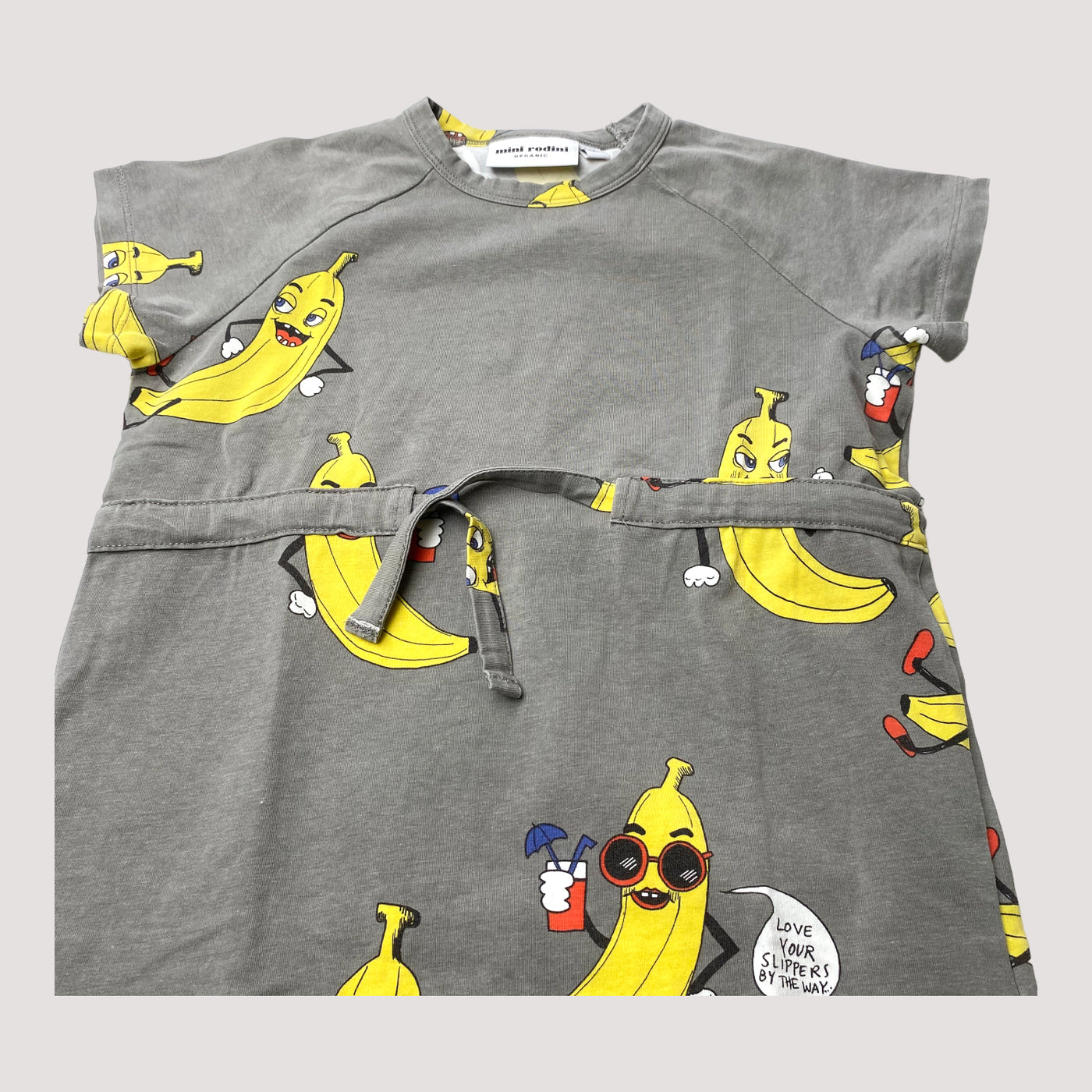 t-shirt dress, banana | 92/98cm – ninyes.fi