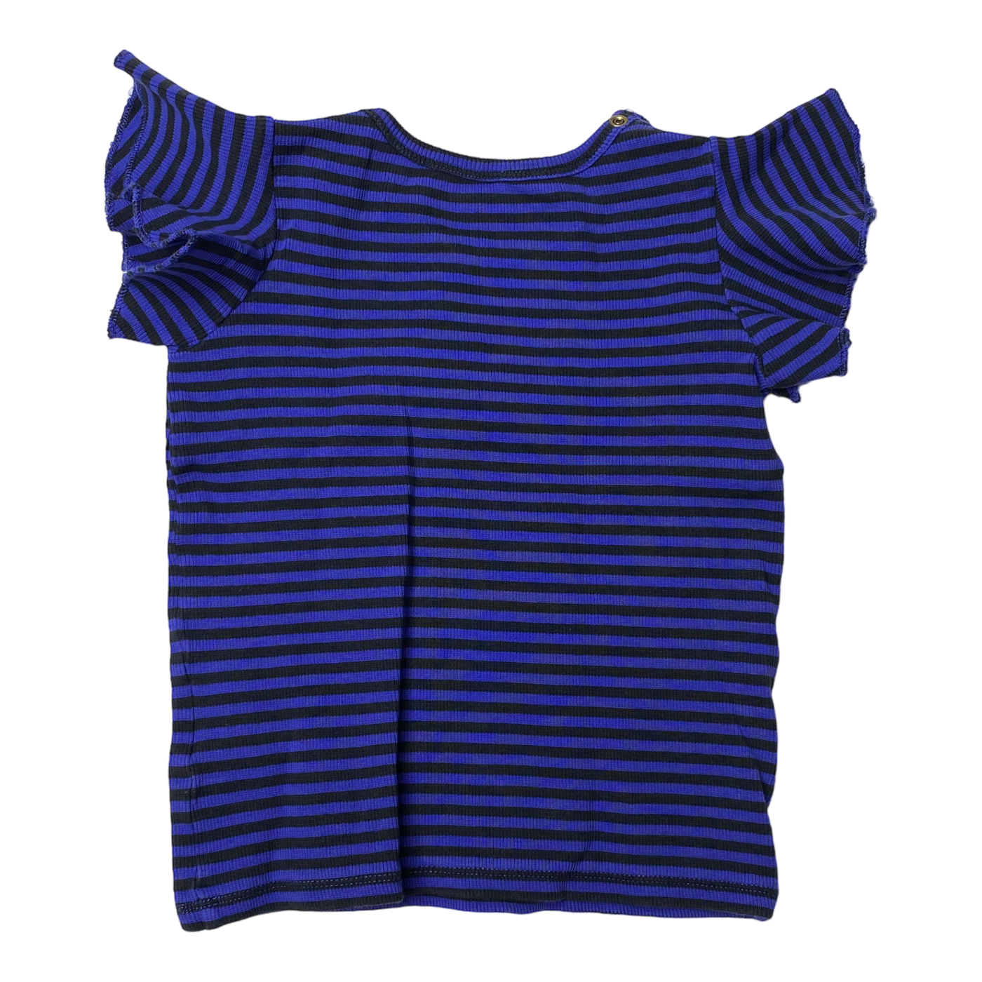 Mini Rodini frill t-shirt, stripes | 92/98cm