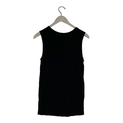 Filippa K glitter tank top, black | woman S