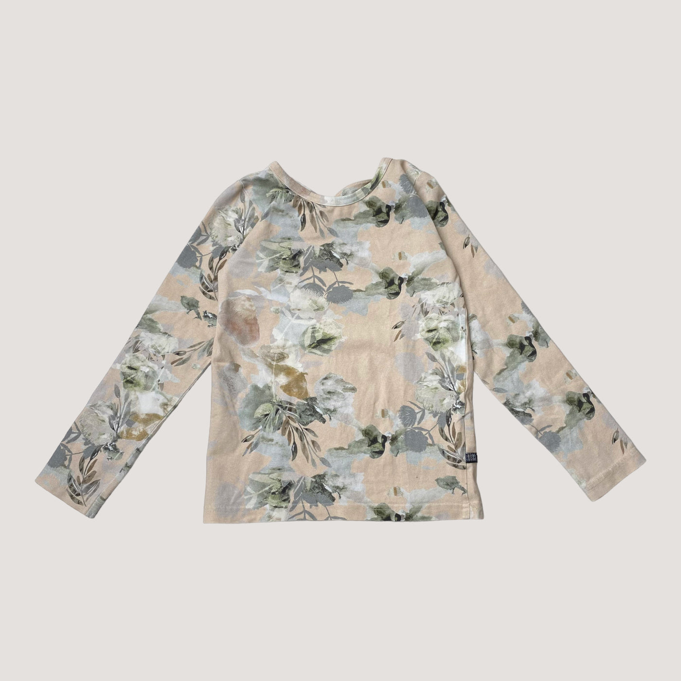 Kaiko cross shirt, garden spring | 122cm
