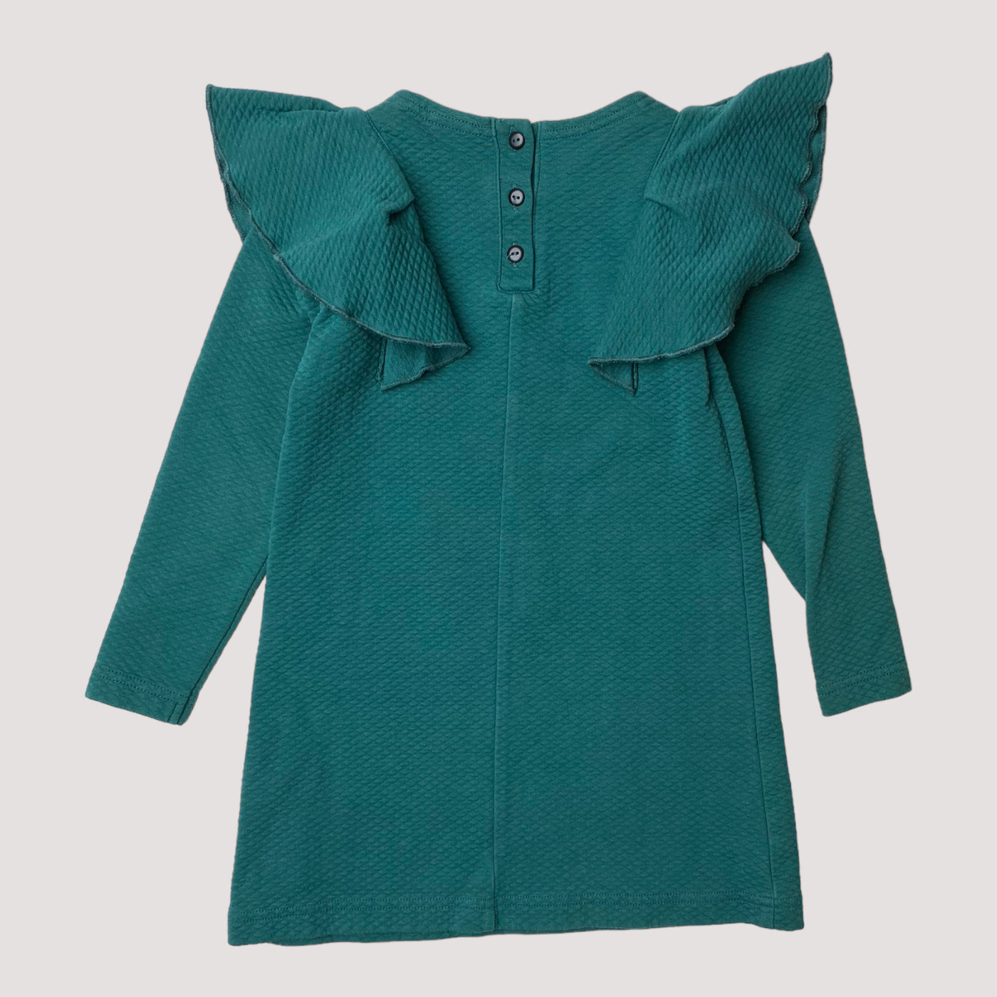 ruffle dress, green | 110/116cm