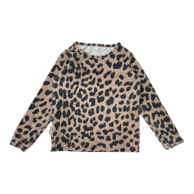 Metsola shirt, leopard | 92cm