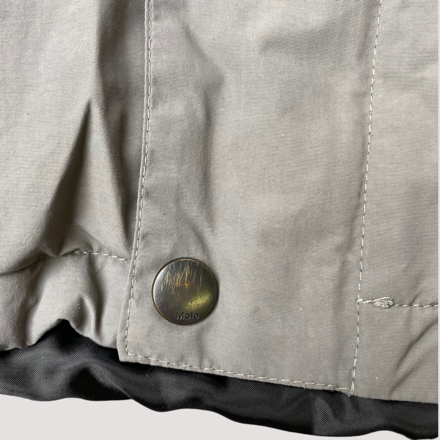 Molo henny winter jacket, grey | 128cm