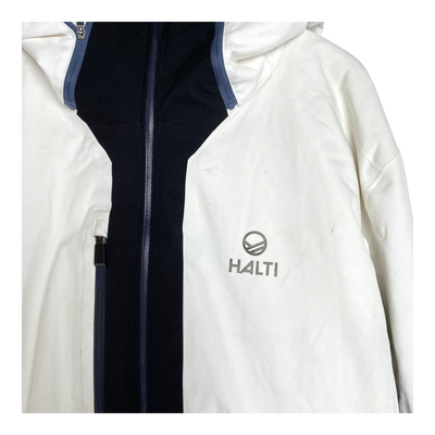 Halti podium II ski jacket, white/black | man XXXL