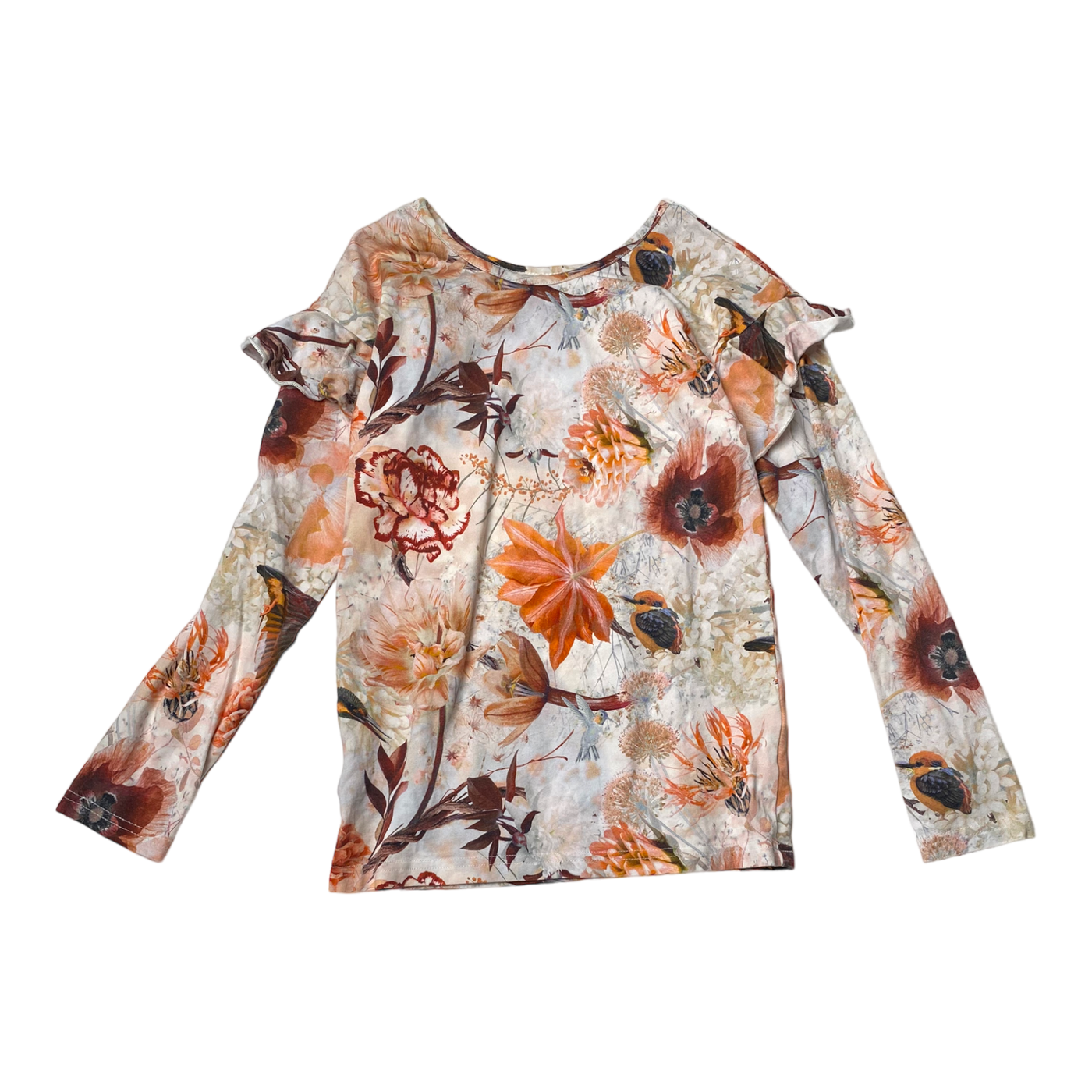 Gugguu shirt, flowers | 134cm