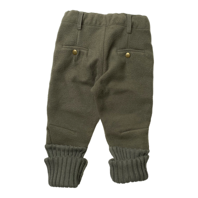 Bobo Choses vintage pants, hunter green | 2-3y