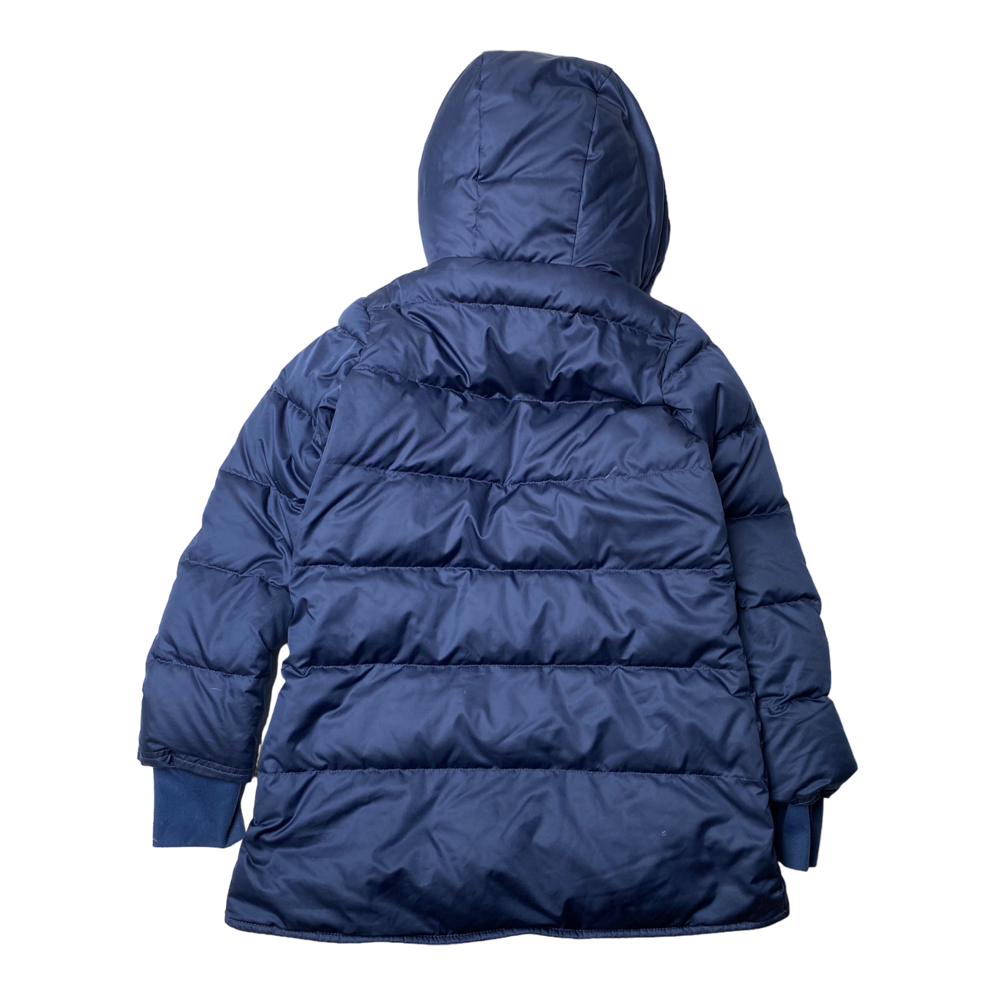 Patagonia down parka jacket, midnight blue | kids XS