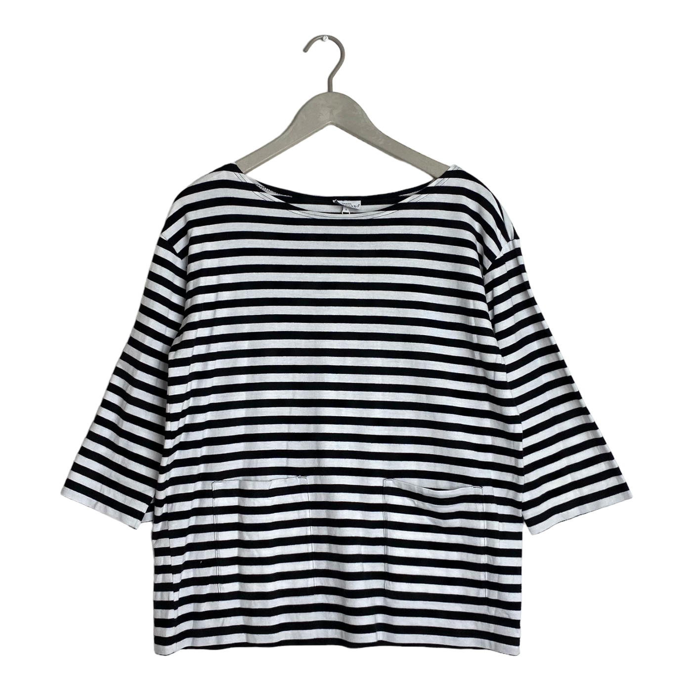 Marimekko tricot shirt, stripe | woman S