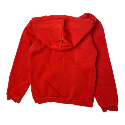 Puma sweat hoodie, red | 128cm