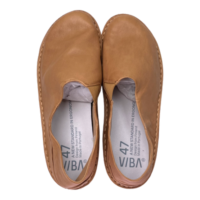 VIBAe Zuma leather shoes, fawn tan | 47