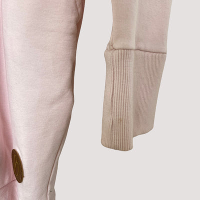 hoodie tunic, misty rose | women S