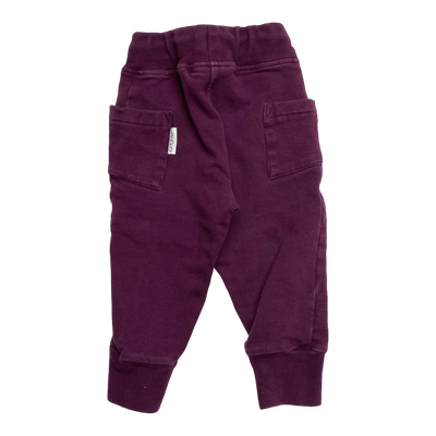 Gugguu sweatpants, purple | 80cm