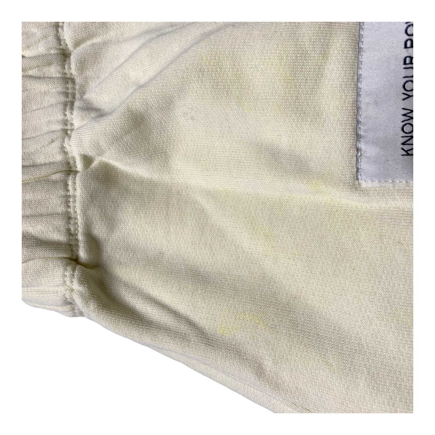 Mainio sweat pants, lemon chiffon | 110/116cm