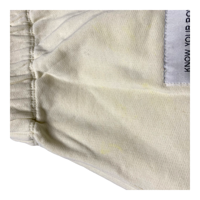 Mainio sweat pants, lemon chiffon | 110/116cm