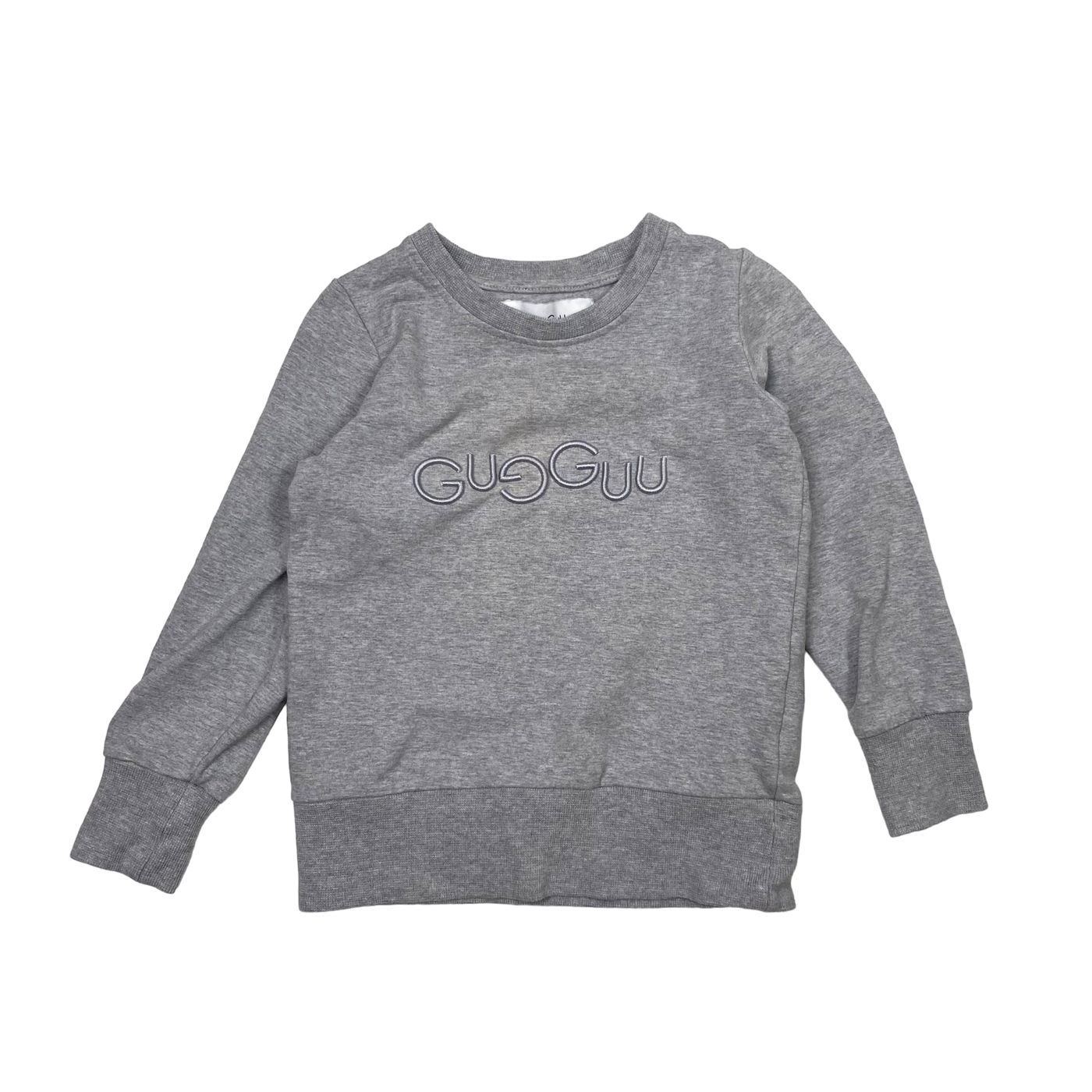 Gugguu logo sweatshirt, grey | 92cm