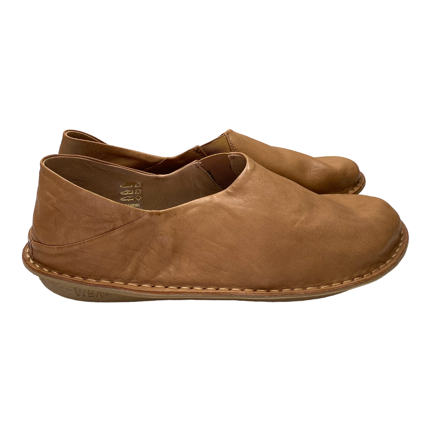 VIBAe Zuma leather shoes, fawn tan | 47