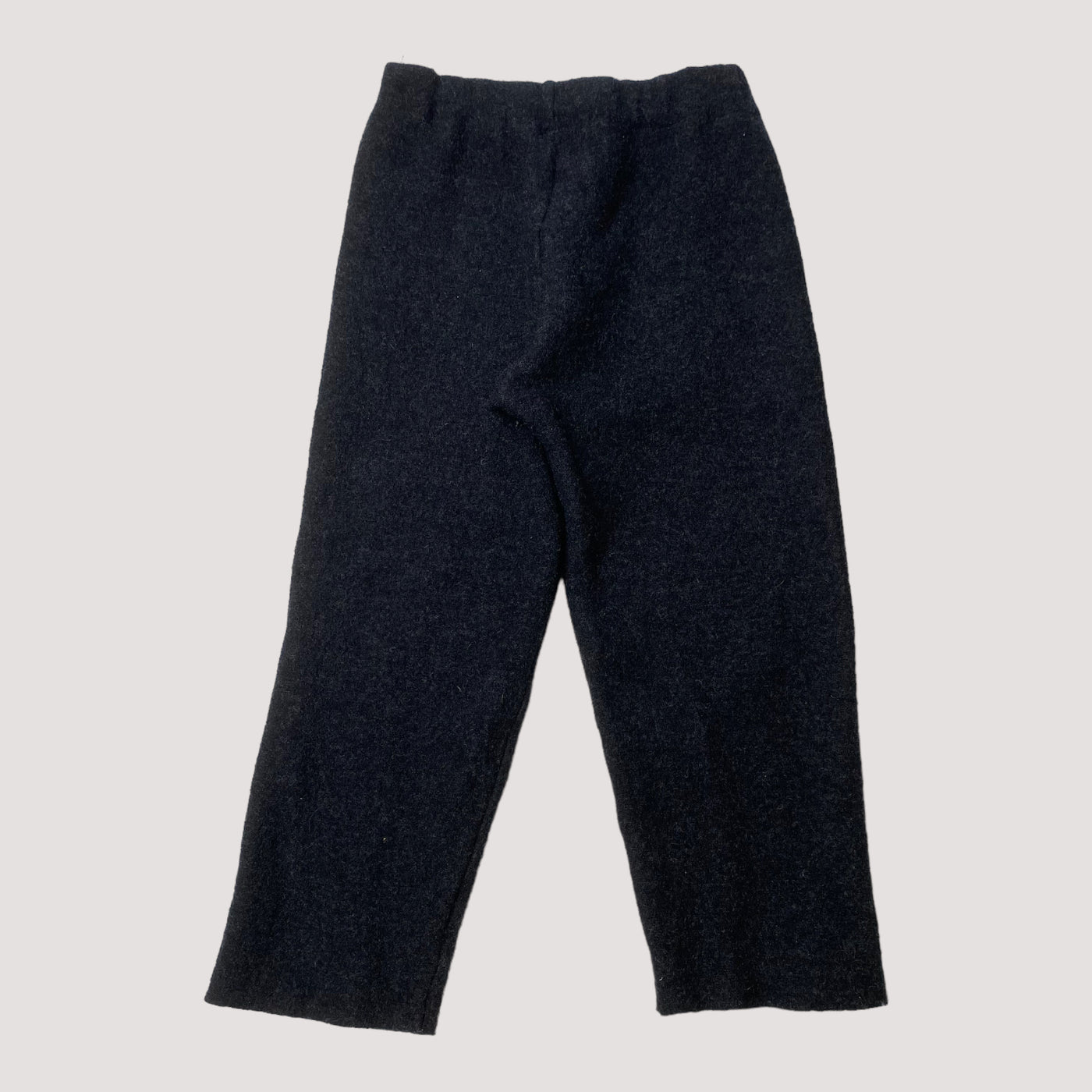 boiled wool pants, black | 110/116cm