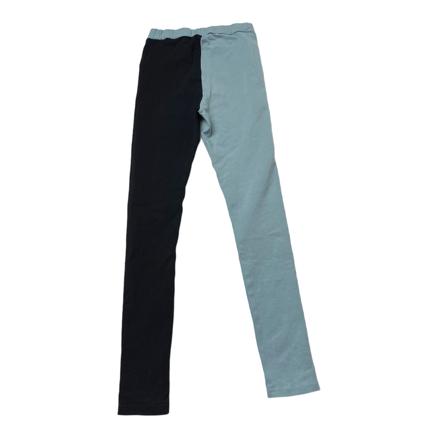 Gugguu leggings, black & turquoise | 122cm