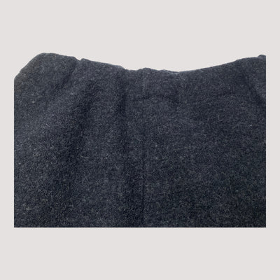 boiled wool pants, black | 110/116cm