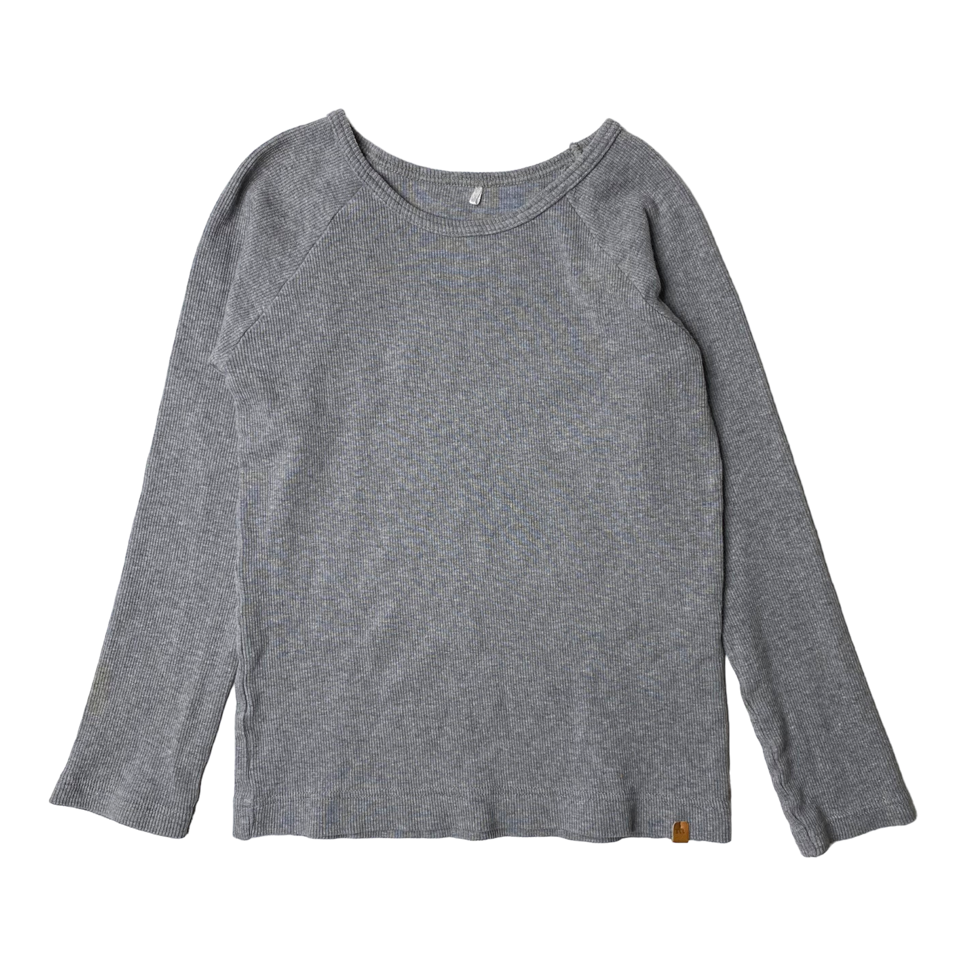 Metsola rib shirt, grey | 122cm