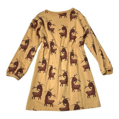 Mainio sweat dress, reindeer | 134/140cm