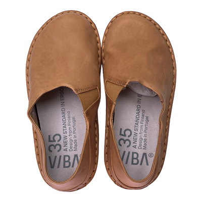 VIBAe Zuma leather shoes, fawn tan | 35