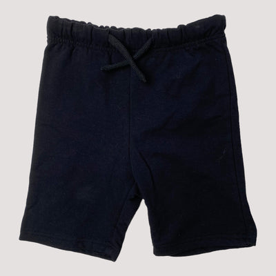 Metsola sweat shorts, black | 116cm