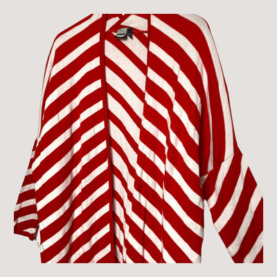 Papu long knitted cardigan, stripes | woman XS/S