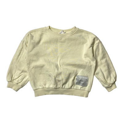 Mainio superpower sweatshirt, yellow | 110/116cm