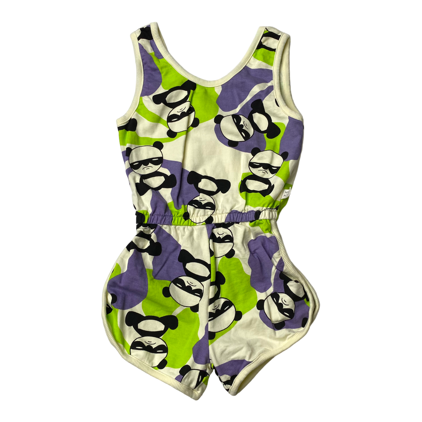 Mainio playsuit, spy panda | 122/128cm