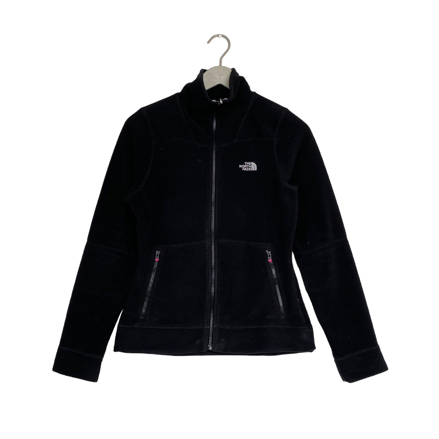 The North Face zipper fleece, black | woman S