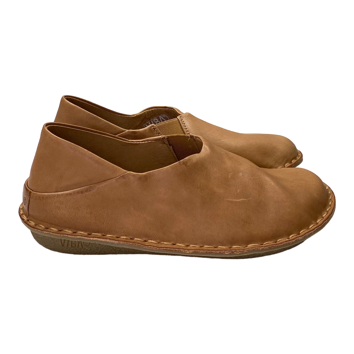 VIBAe Zuma leather shoes, fawn tan | 35