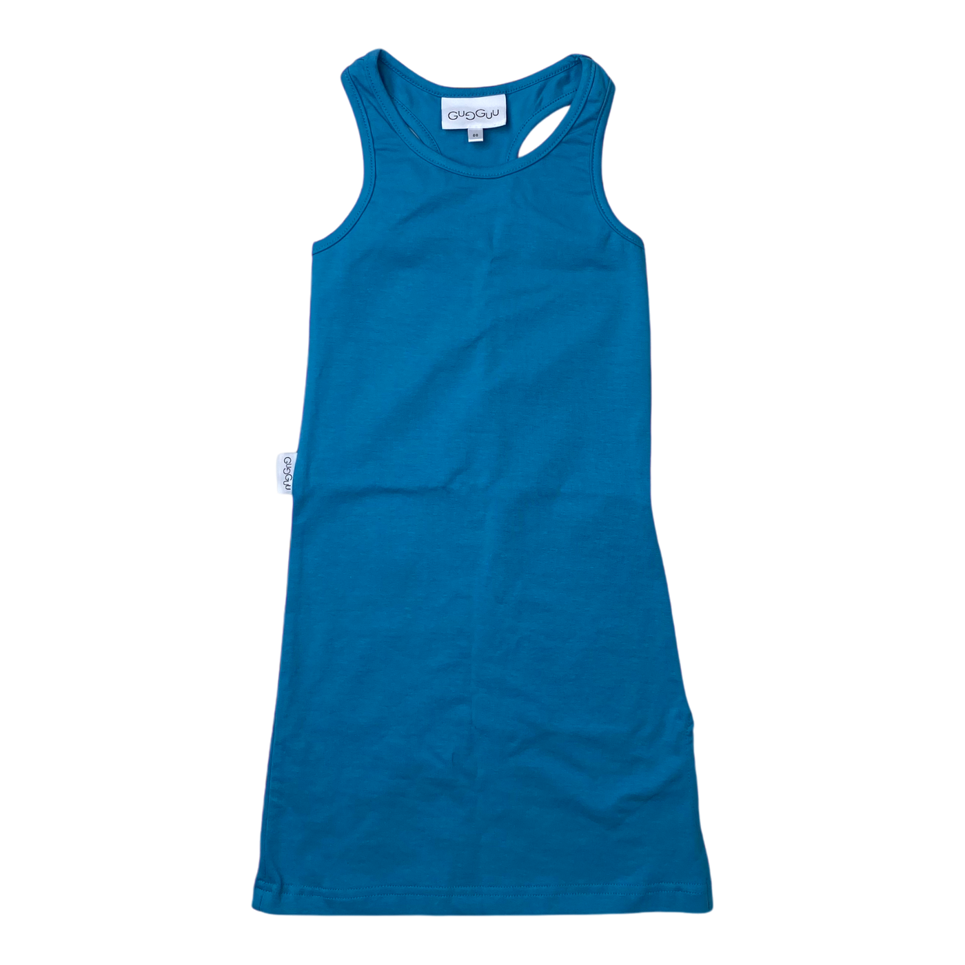 Gugguu tank dress, deep sky blue | 86cm