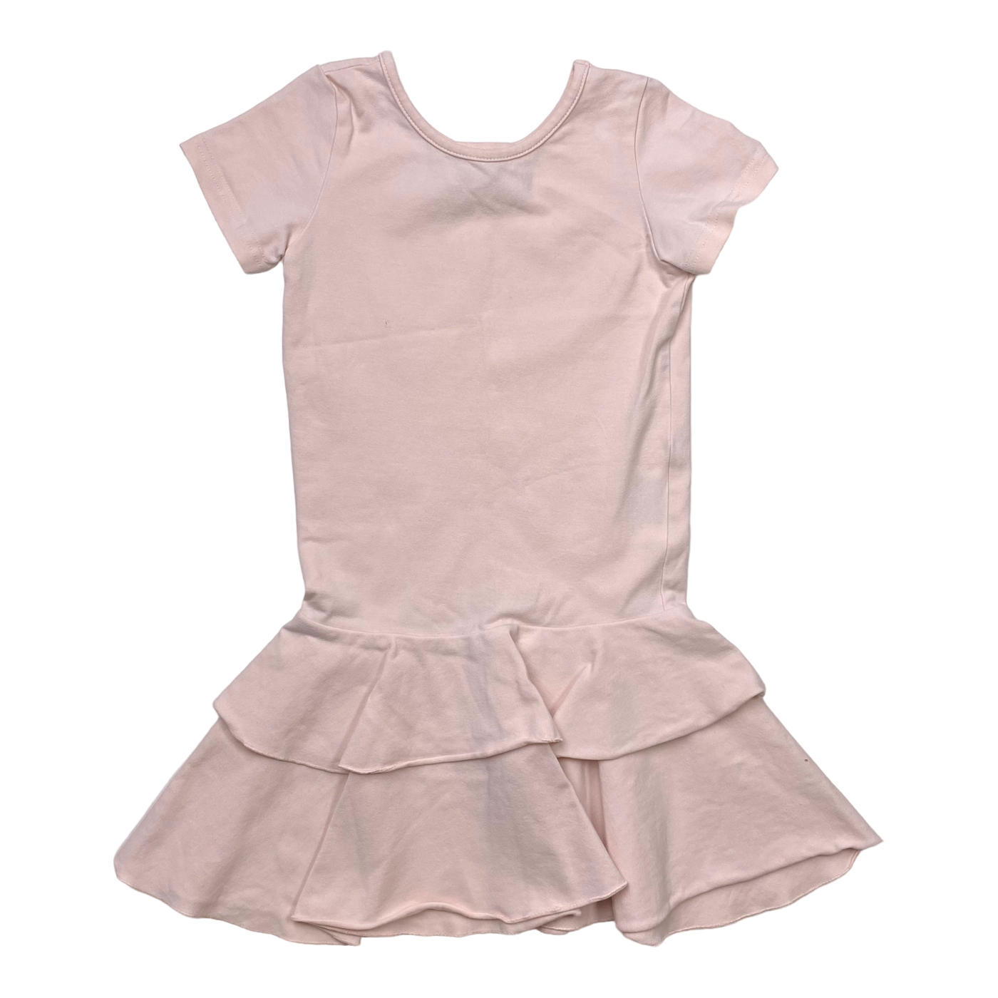 Gugguu t-shirt frilla dress, misty rose | 110cm