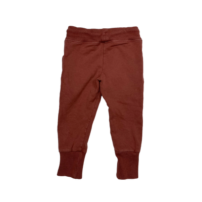 Gugguu sweatpants, rust | 80cm