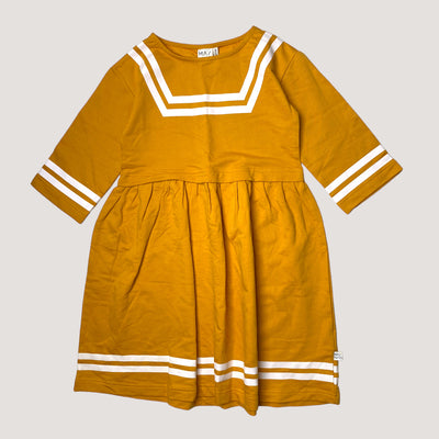 Mainio sweat dress, amber | 134/140cm
