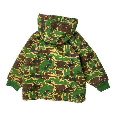 Mini Rodini padded pico jacket, camo | 92/98cm