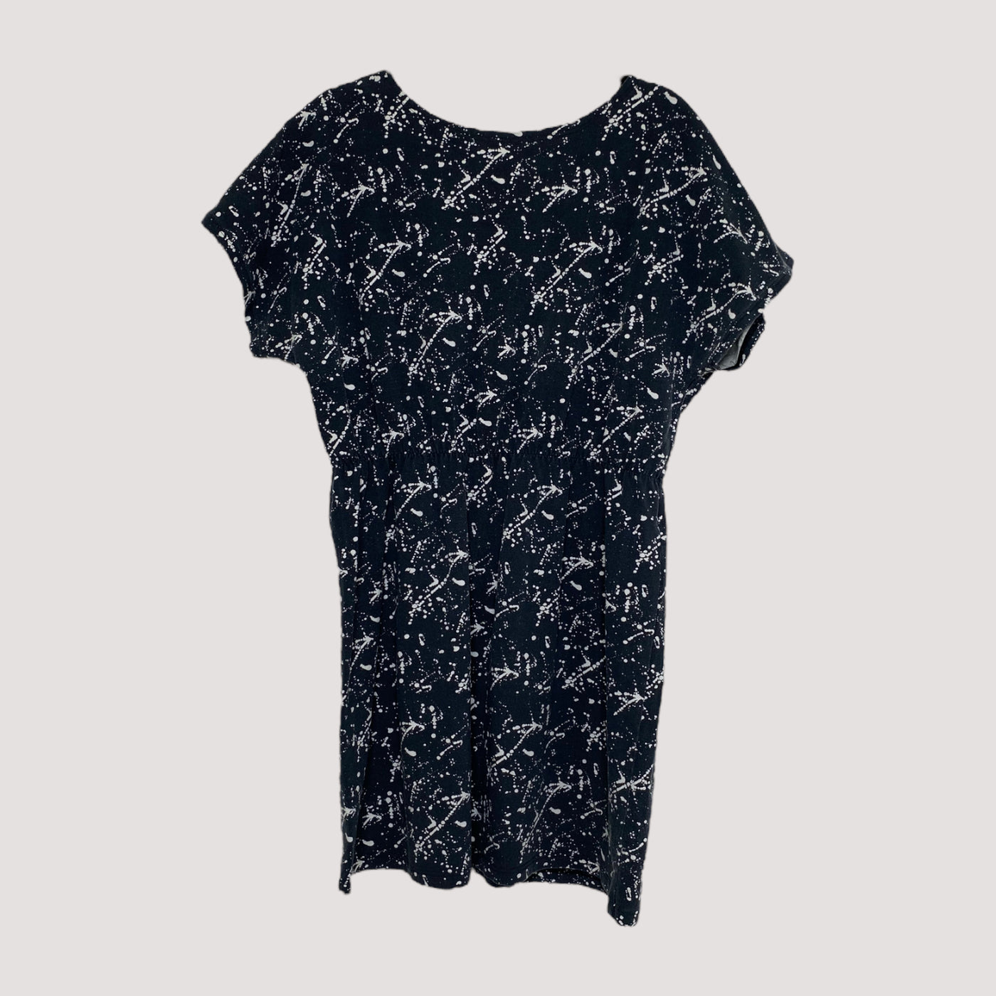 tunic, white/black | woman XL